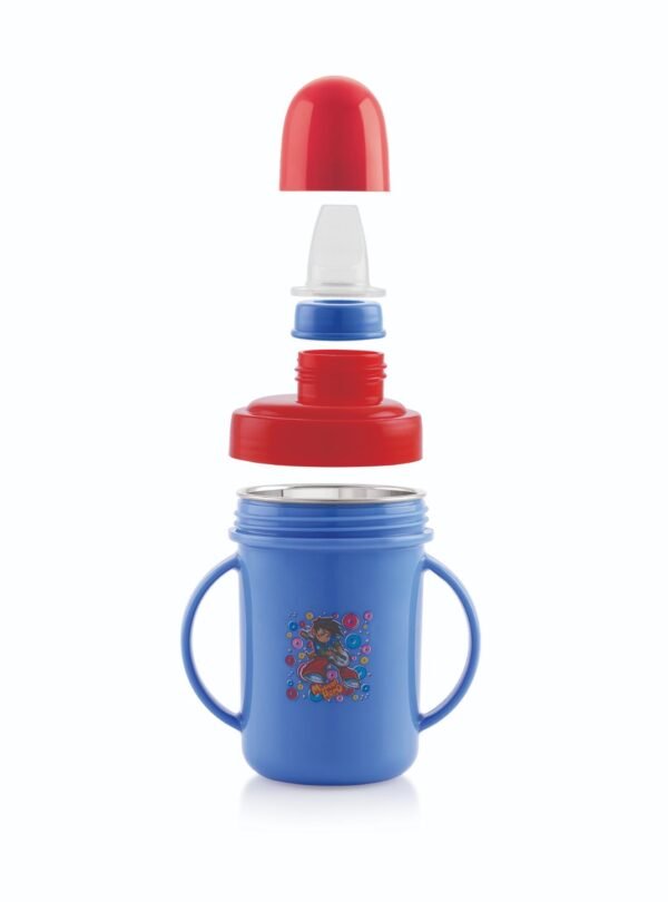 HIPPO BIG INNER STEEL BABY SIPPER 350 ML - Image 7