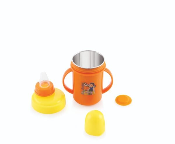 HIPPO BIG INNER STEEL BABY SIPPER 350 ML - Image 8