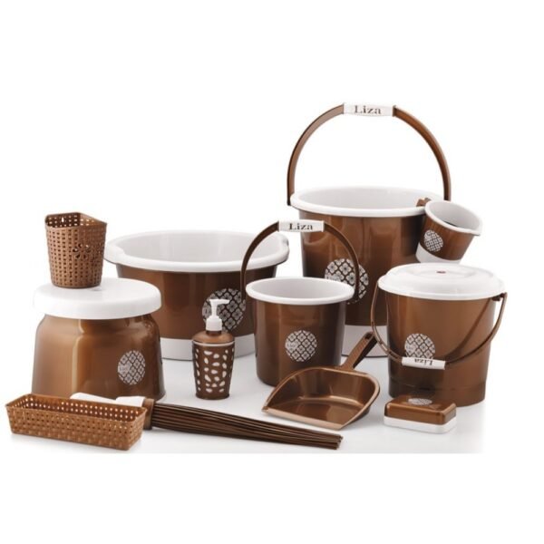 Falcon 12pcs Jumbo Bathroom Set - Image 5