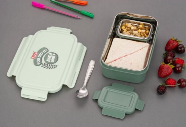 KIPPO STEEL INNER LUNCH BOX 850ML - Image 4